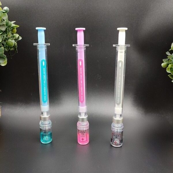 COVID 19 Vaccine Design Gel Pen -Pen Injection
